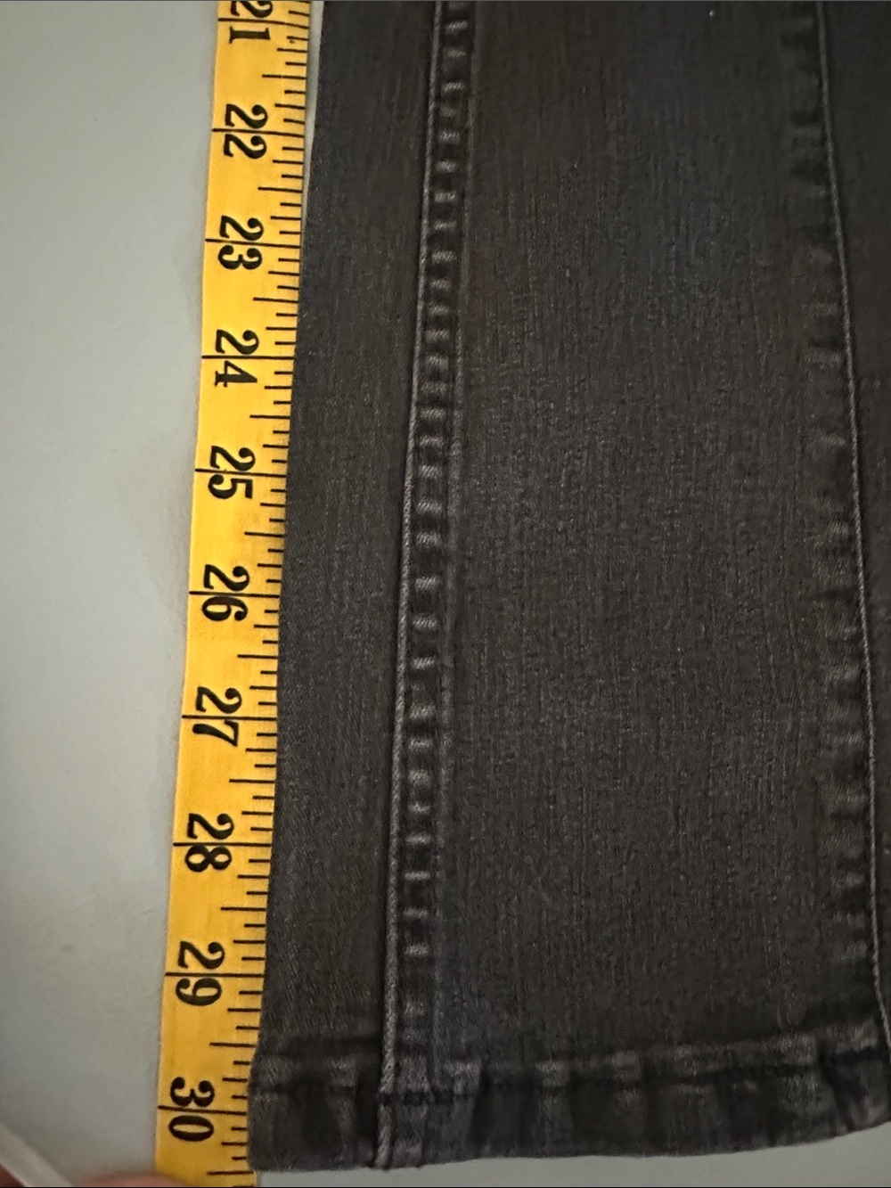 We The Free Black Flare Jeans Pull On Stretchy Women’s 26 Boho Western Festival - Picture 7 of 8